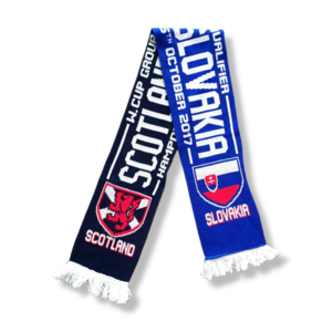 Scarf Scotland x Slovakia football scarf