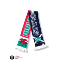 Scotland x Wales football scarf