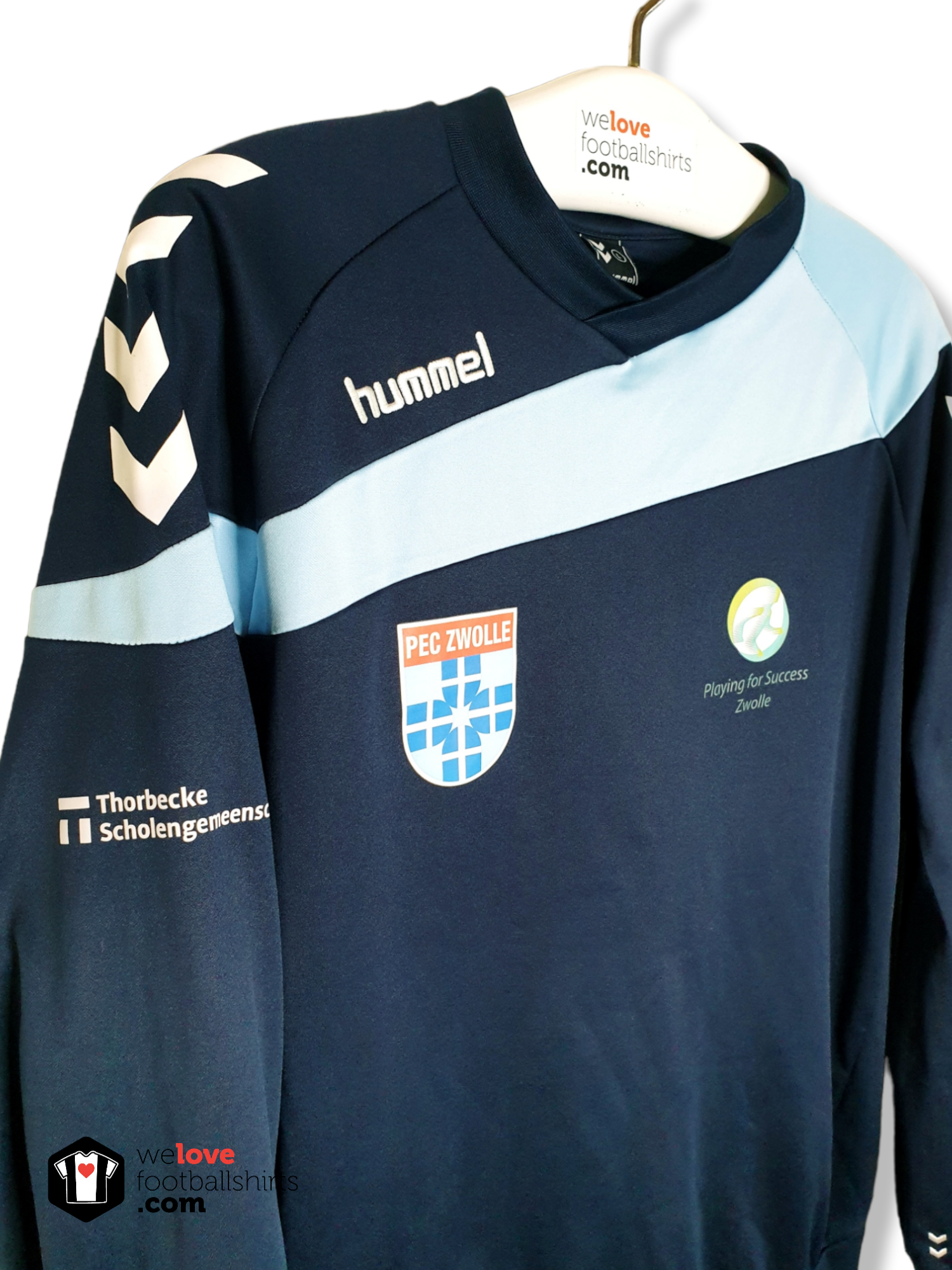 Lenen hout Afname Hummel voetbal sweater FC Zwolle - Welovefootballshirts.com