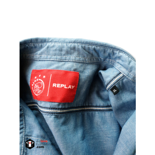 Replay Original Replay vintage jeans shirt AFC Ajax