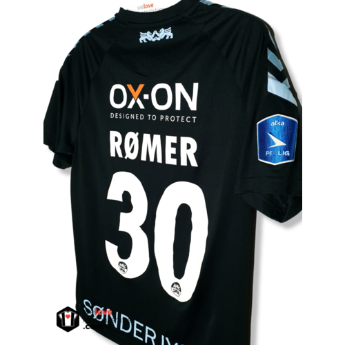 Hummel Origineel Hummel Matchworn voetbalshirt SønderjyskE 2017/18