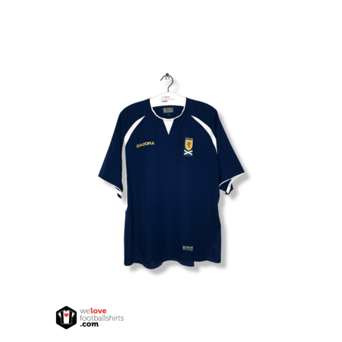 Diadora Origineel Diadora voetbalshirt Schotland 2003/05