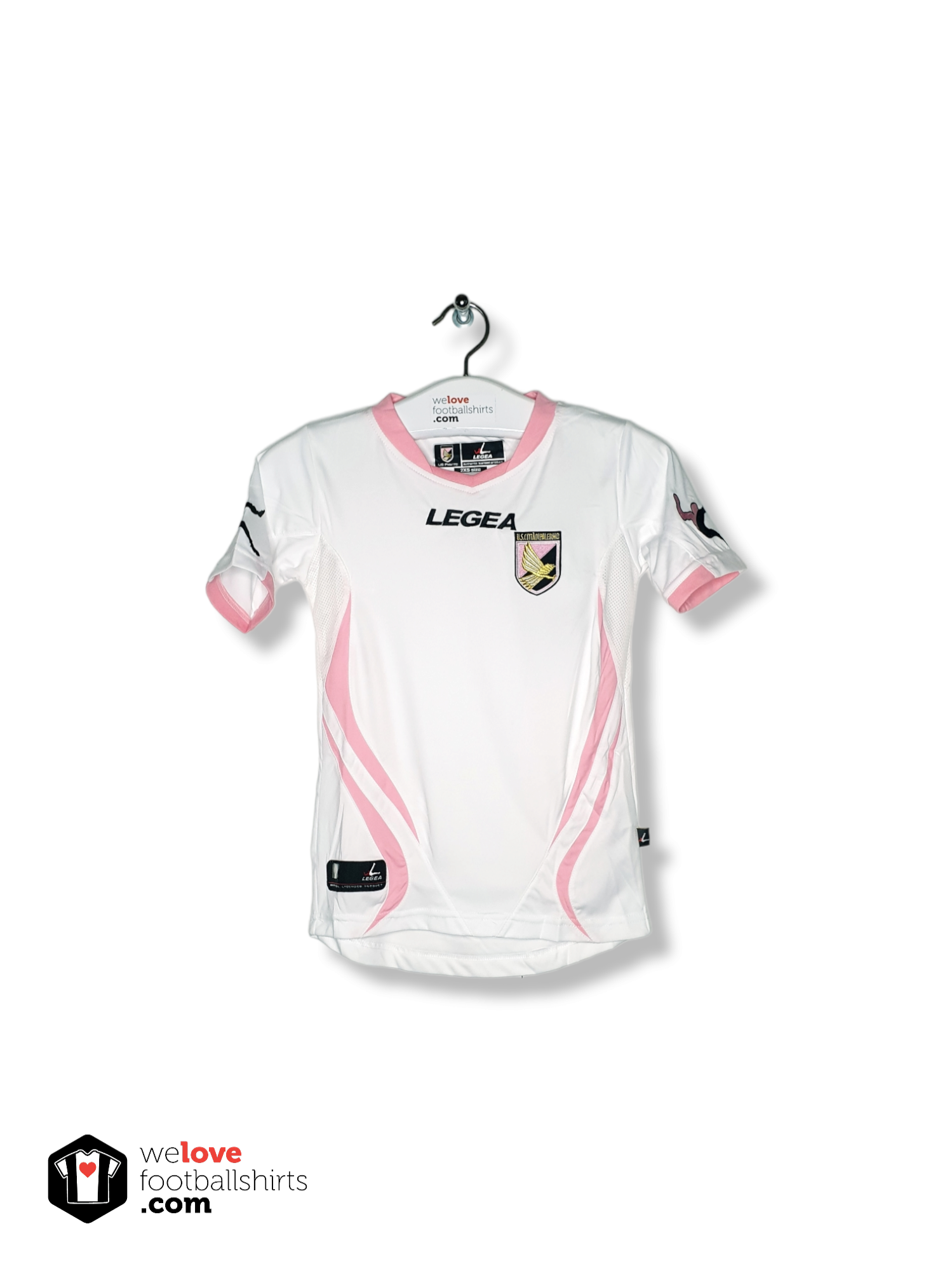 PALERMO 2011 2012 HOME FOOTBALL SHIRT SOCCER JERSEY LEGEA sz L MEN