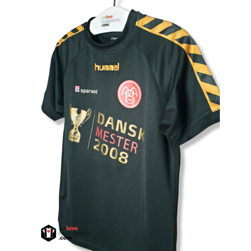 Hummel Origineel Hummel handtekeningen voetbalshirt Aalborg BK 2008