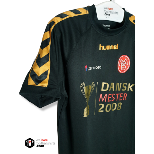 Hummel Origineel Hummel handtekeningen voetbalshirt Aalborg BK 2008