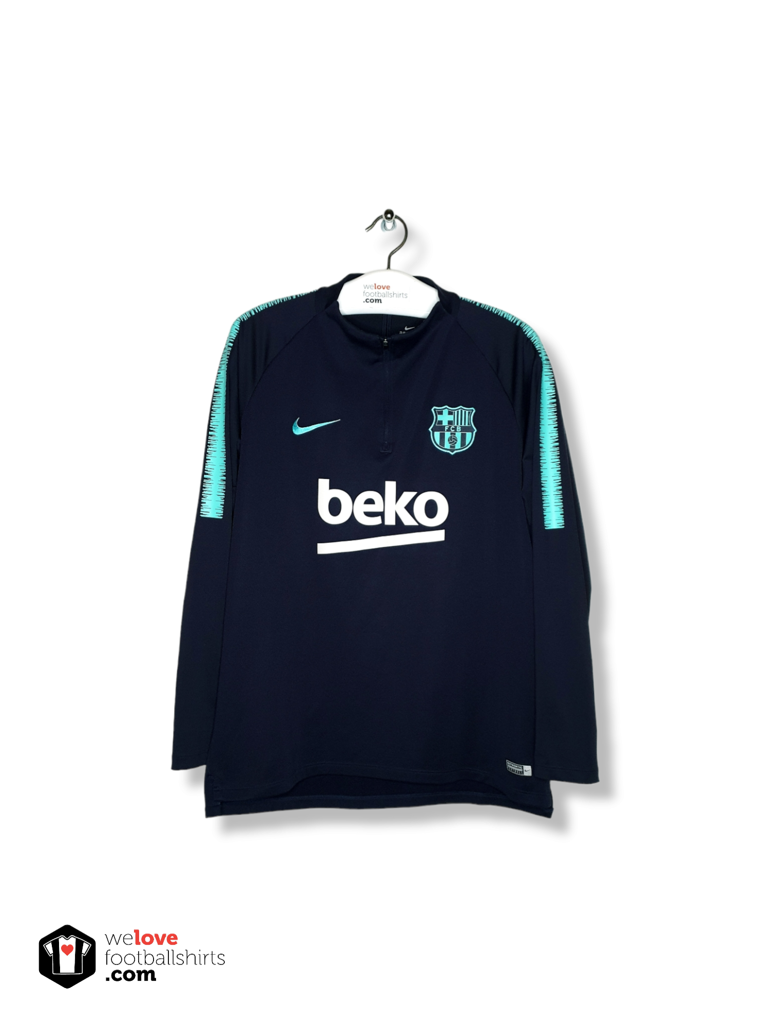 Profeet Word gek IJver Nike voetbal pullover FC Barcelona 2019/20 - Welovefootballshirts.com