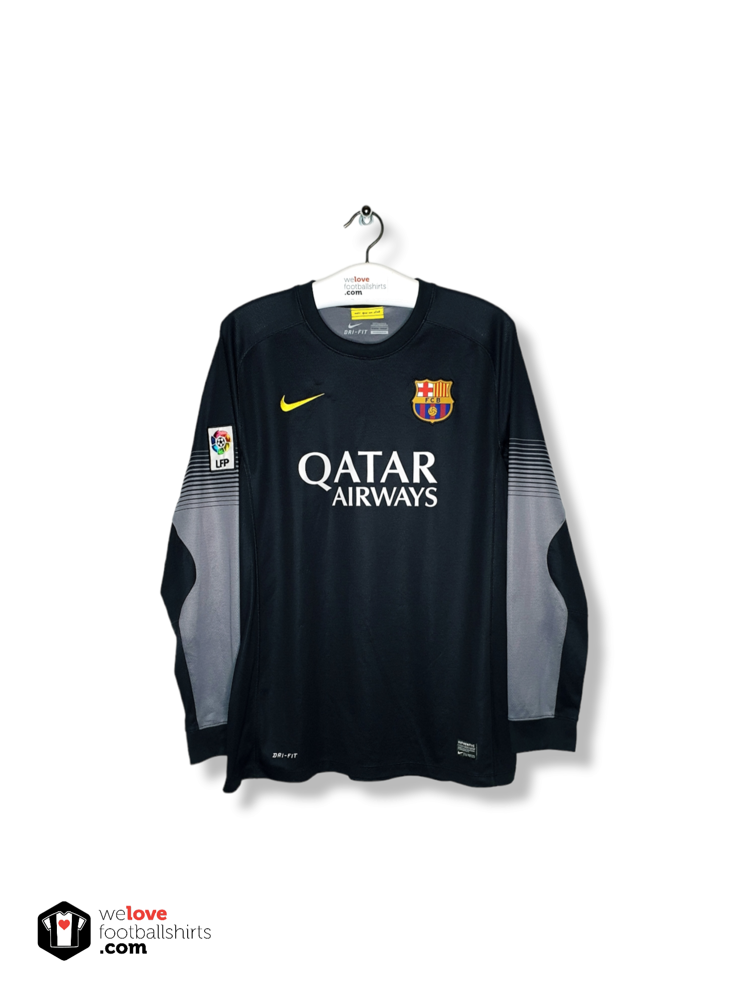 Neymar Barcelona 2013 2014 DEBUT SEASON Black Jersey Shirt Camiseta S