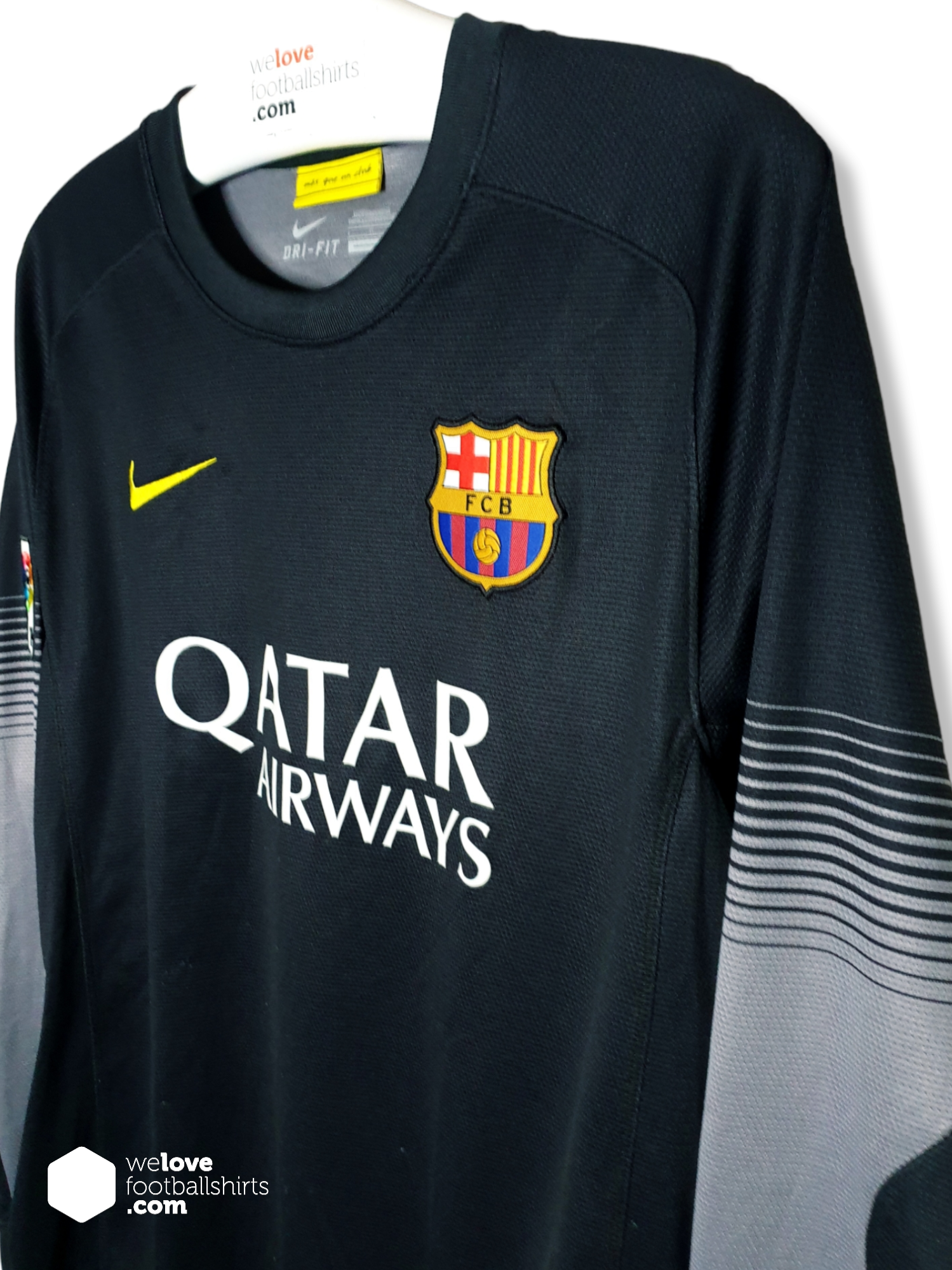 Scharnier moe Zwart Nike keepersshirt FC Barcelona 2013/14 - Welovefootballshirts.com