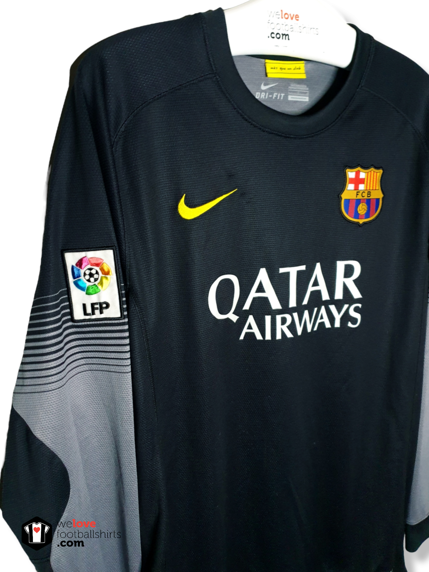 Scharnier moe Zwart Nike keepersshirt FC Barcelona 2013/14 - Welovefootballshirts.com