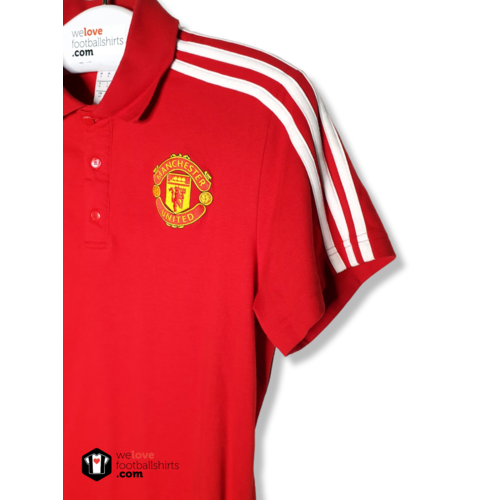 Adidas Origineel Adidas voetbal polo Manchester United