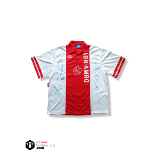 Umbro Origineel Umbro gesigneerd voetbalshirt AFC Ajax 1993/94