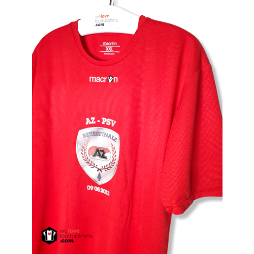 Macron Origineel Macron bekerfinale shirt AZ Alkmaar - PSV Eindhoven 2013