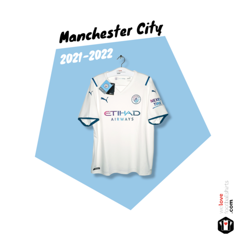 Puma Origineel Puma voetbalshirt Manchester City 2021/22