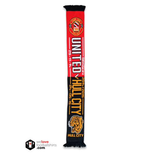 Original Football Scarf Manchester United x Hull City ...