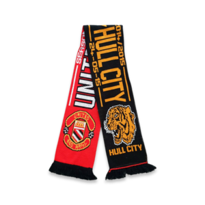 Scarf Football Scarf Manchester United x Hull City