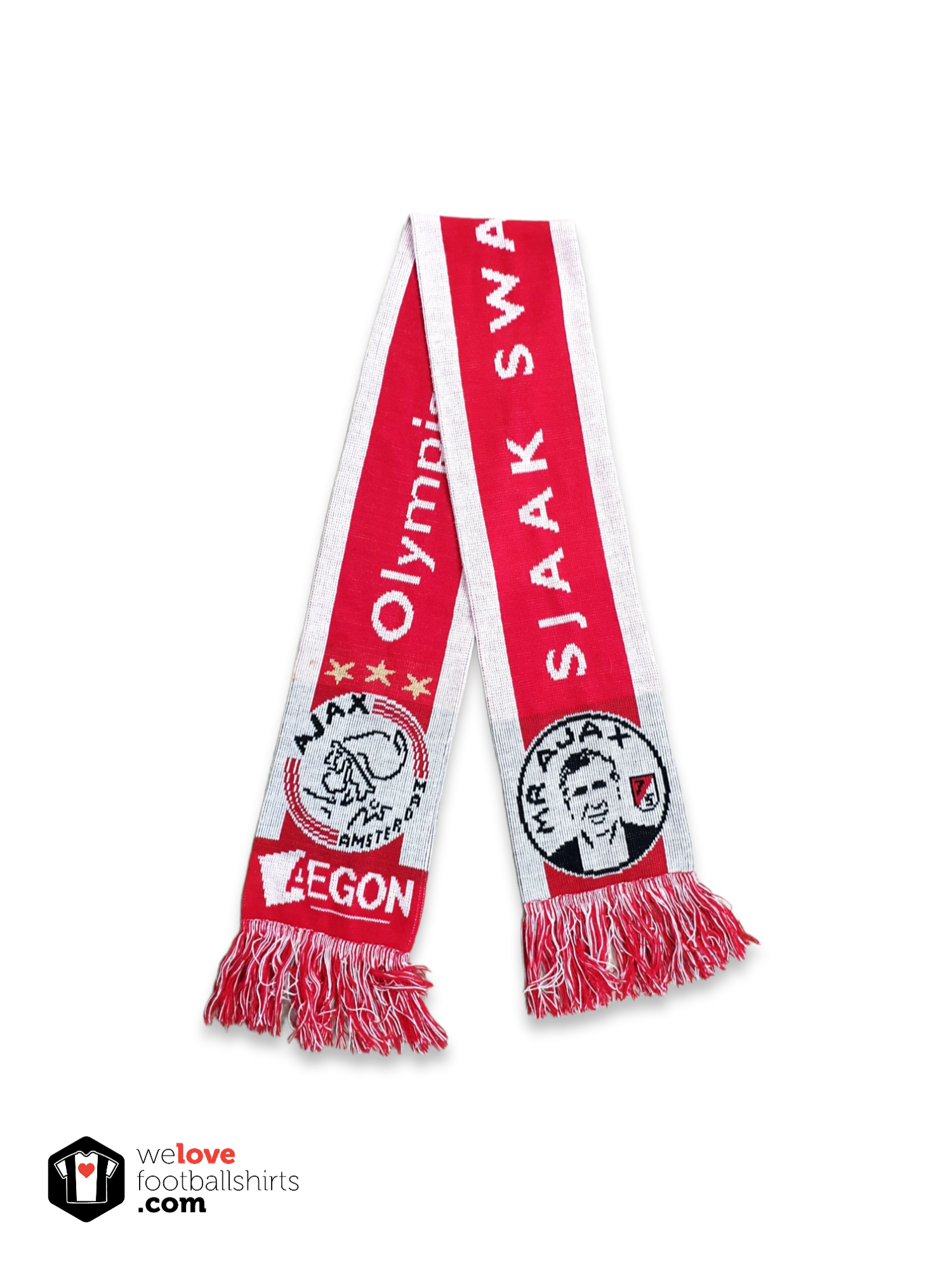 Original Football Scarf AFC Ajax - Welovefootballshirts.com