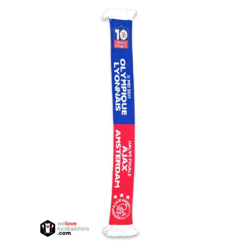 Originaler Fußballschal AFC Ajax - Olympique Lyon