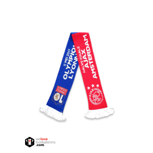 Scarf Originaler Fußballschal AFC Ajax - Olympique Lyon