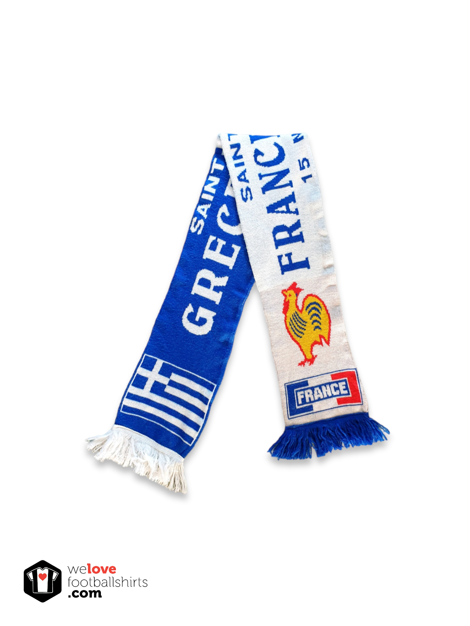 Original Football Scarf Greece France 2006