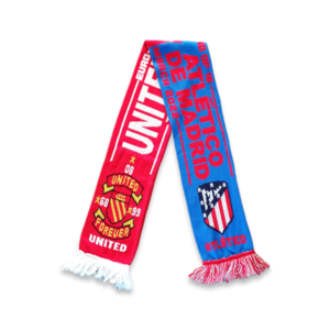 Scarf Voetbalsjaal Atletico Madrid - Manchester United