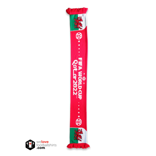 Scarf Originele Voetbalsjaal Wales World Cup 2022