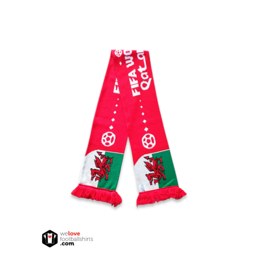 Scarf Original Football Scarf Wales World Cup 2022