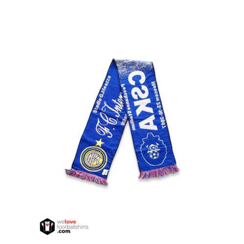 Scarf Original Football Scarf Inter Milan - CSKA Moscow