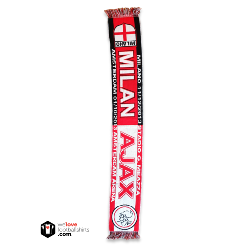 Scarf Original Football Scarf AFC Ajax - AC Milan