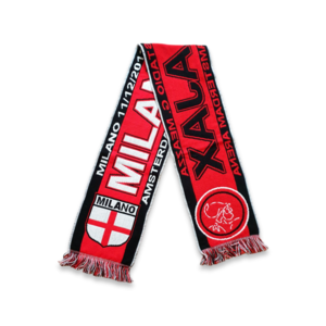 Fußballschal AFC Ajax- AC Mailand
