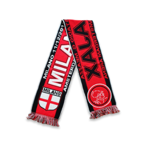 Scarf Fußballschal AFC Ajax- AC Mailand