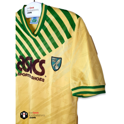 Asics Original Asics Fußballtrikot Norwich City F.C. 1989/92