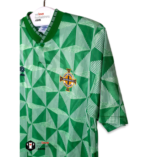 Umbro Origineel Umbro voetbalshirt Noord-Ierland 1990/92