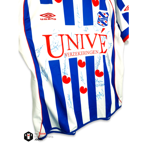 Umbro Origineel Umbro gesigneerd voetbalshirt SC Heerenveen 2002/03