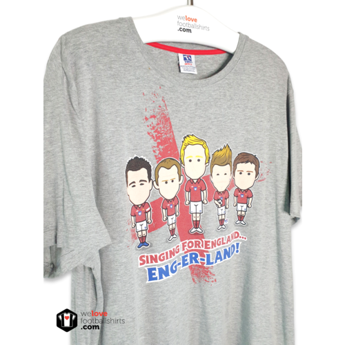 Fanwear Fanwear voetbal t-shirt Engeland