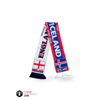 football scarf England x Iceland