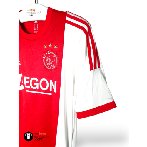Adidas Origineel Adidas gesigneerd voetbalshirt AFC Ajax 2015/16