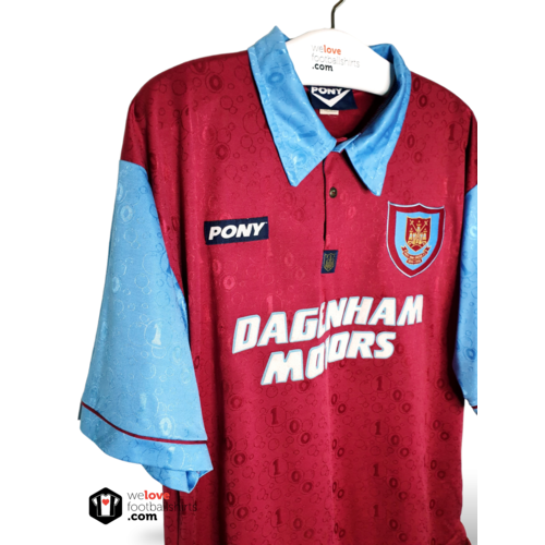 Pony Origineel Pony Centenary voetbalshirt West Ham United 1995/97