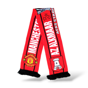 Scarf Voetbalsjaal Manchester United - AZ Alkmaar