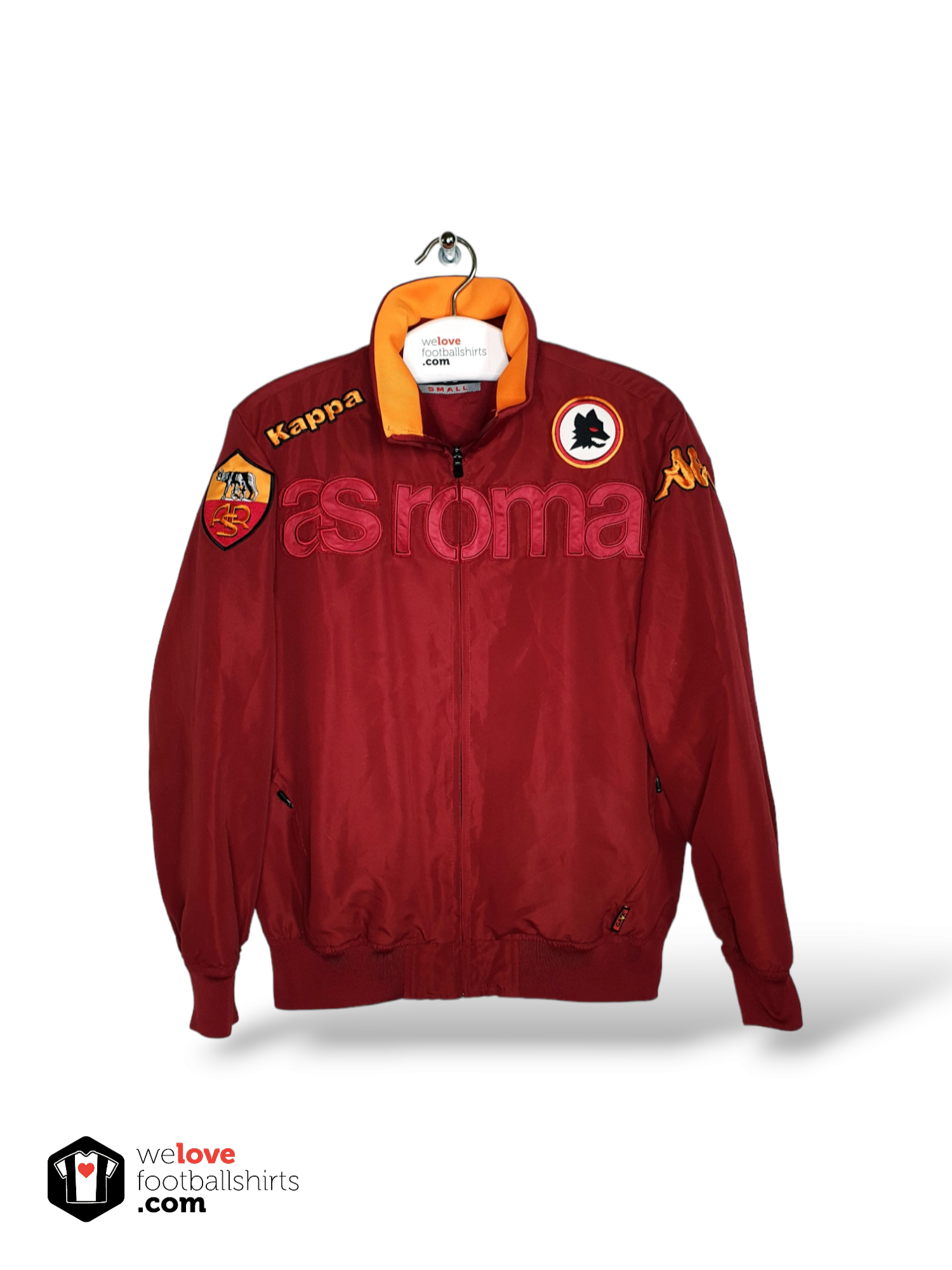Terugspoelen beschermen vallei Kappa football jacket AS Roma 2009/11 - Welovefootballshirts.com