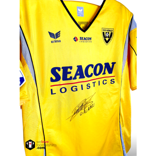 Erima Origineel Matchworn gesigneerd Erima voetbalshirt VVV Venlo 2007/08