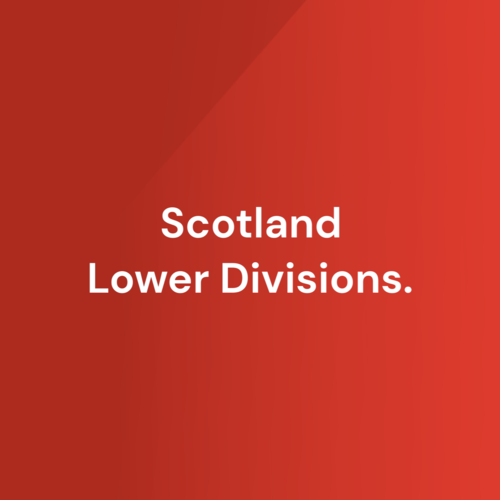 Shirts uit de lagere divisies in Schotland