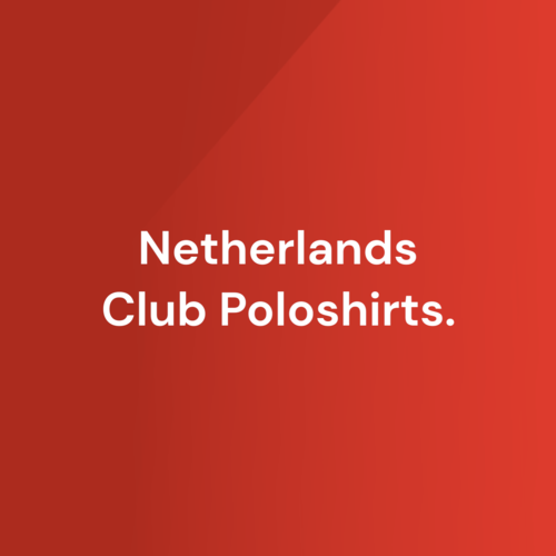 A wide range of Dutch club polo shirts