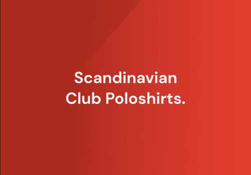 Scandinavia club polo shirts