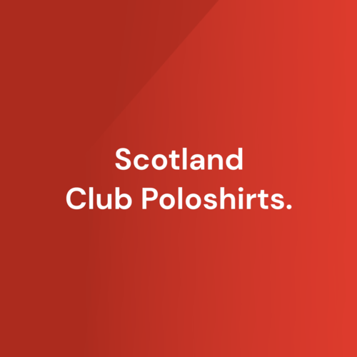 A wide range of Scottish club polo shirts