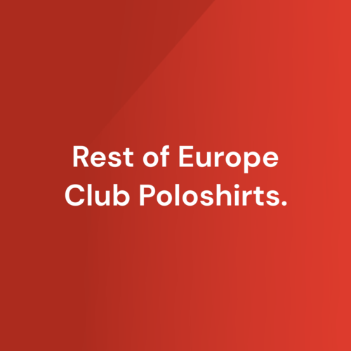 A wide range of rest of Europe club polo shirts