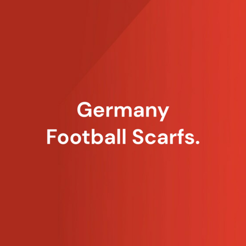 A wide range of football scarves from Germany