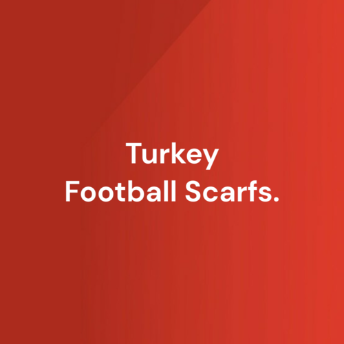 Eine große Auswahl an Fußballschals aus der Türkei