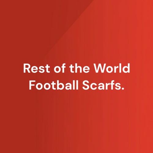 A wide range of football scarves from the rest of the world