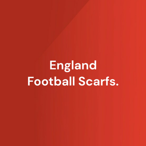 Eine große Auswahl an Fußballschals aus England