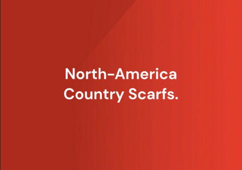 North America Countries Soccer Scarves